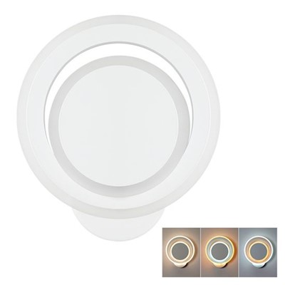 Solight / WO783 LED přisazené světlo Cascade, malé kulaté, 34W, 1850lm, 2v1