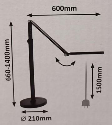 Rabalux/  DRACO, 2 in1 lampa LED 13W  790lm