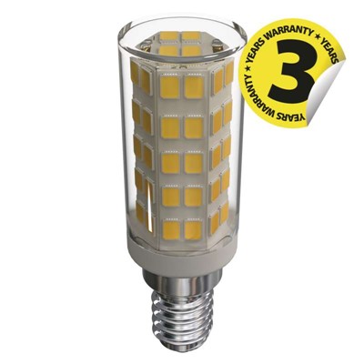 Emos / LED žárovka Classic JC 4,5W E14 teplá bílá