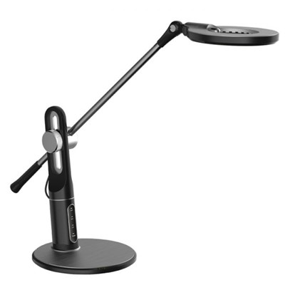 Ecolite / Stolní lampa LED ALEX LBL1225-CR stmívatelná, černá 600lm