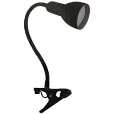 Nipeko | HC002-CN | Stolní flexibilní LED lampa s klipem černá