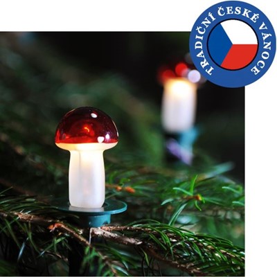 EXIHAND/ Náhradní žárovka pro vánoční soupravu MOCHOMURKA červená