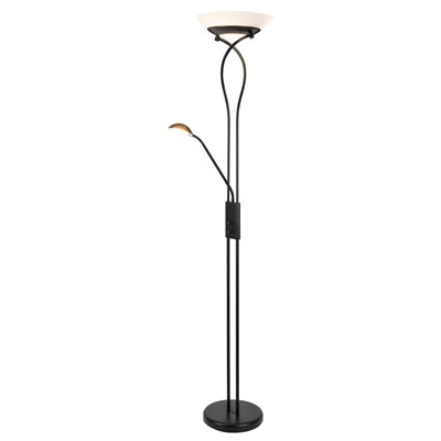 rabalux 4554 / Stojací lampa GAMMA TREDN 2xE27/15W+1xG9/40W/230V