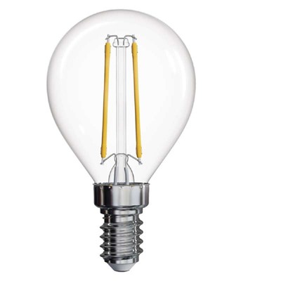 Emos/ LED ŽÁROVKA FILAMENT MINI GLOBE 2,2W E14 TEPLÁ BÍLÁ