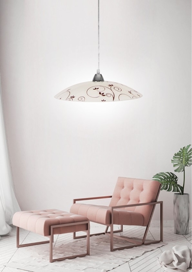 Candelux/ YOUNG 40 ZÁVĚSNÉ SVÍTIDLO 1X60W E27