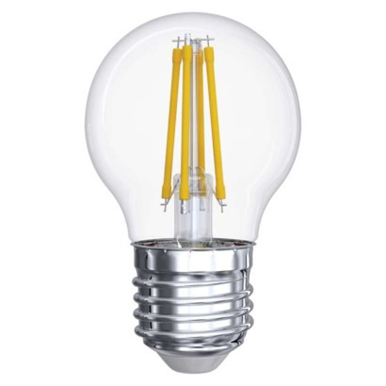 Emos/ LED žárovka Filament Mini Globe 3,4W E27 teplá bílá