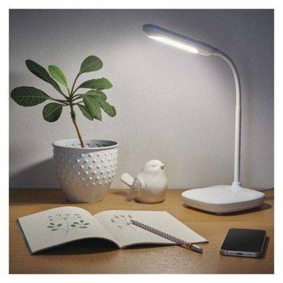 Emos/ LED stolní lampa LILY bílá 760lm