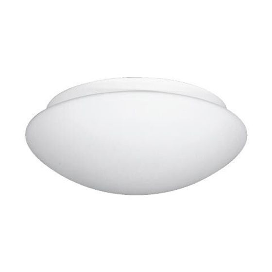 Prezent/Aspen koupelnové přisazené svítidlo E27 1x60W bez zdroje IP44 22cm, bílá