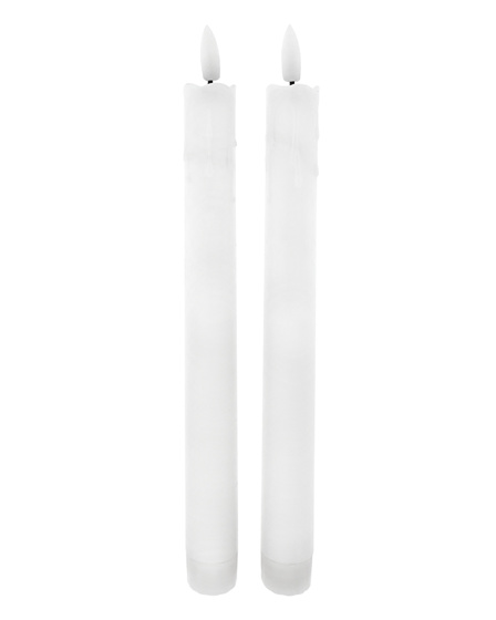 Lates/  Sada svíček 2x25 bílé
