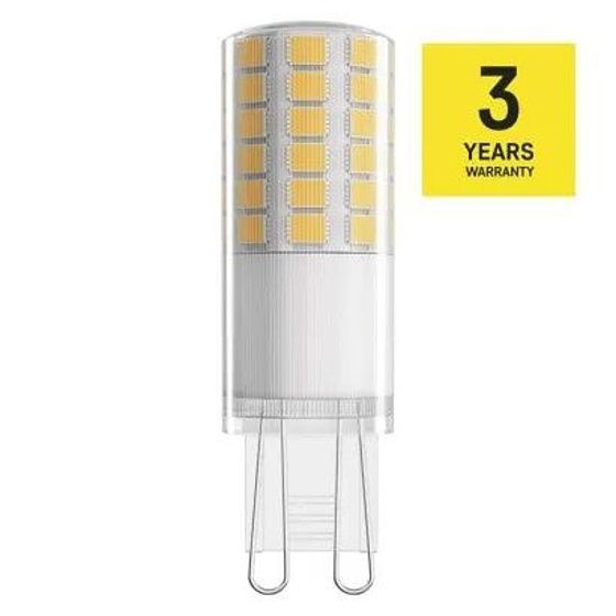 Emos/ LED žárovka Classic JC / G9 / 4,2 W (40 W) / 470 lm / neutrální bílá / stmívatelná