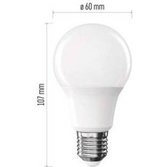 Emos/LED žárovka Classic A60 / E27 / 7 W (60 W) / 806 lm / Neutrální bílá