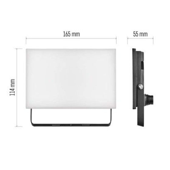 Emos/ LED reflektor TAMBO, 30 W, 3000 lm, IP65, černý