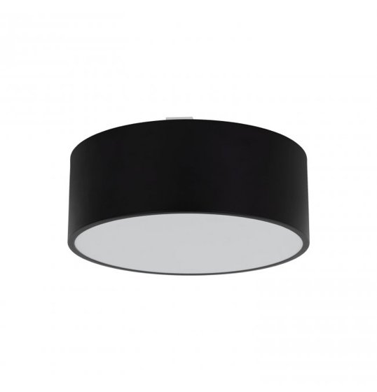 TKLighting/ Stropní svítidlo LIVO 30cm černé 2x E27 IP54