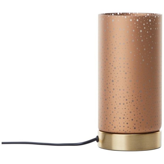Brilliant/Skleněná stolní lampa SCARLETT bronzová