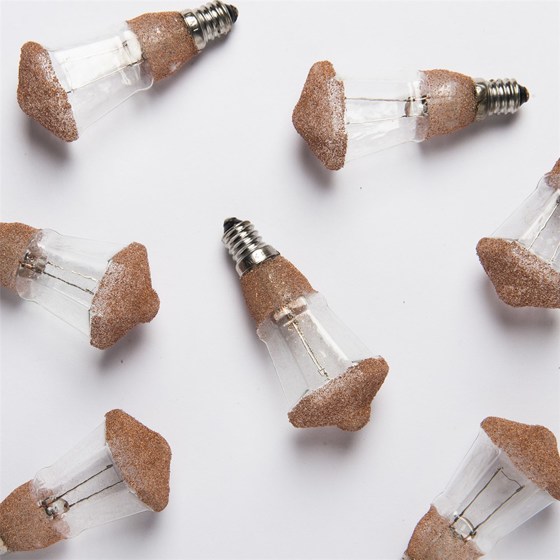 Exihand/ Blistr 3 žárovky Lucerna měď  20V/0,1A