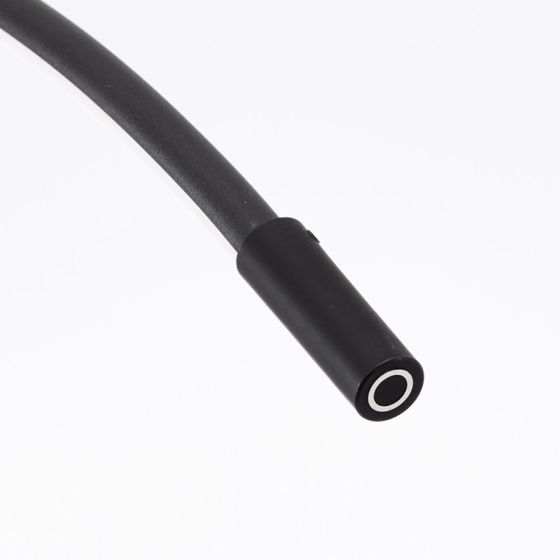 Brilliant/ Stojací lampa „Bow“ hliník, černá, duální bílá, 1300 lm, 3000–6500 K, energetická třída: F, IP20, G70611-06