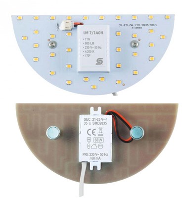 LED MODUL 7W NW DO NÁSTĚNNÝCH SVĚTEL LM7/140H