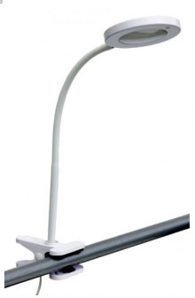 ARGUSLIGHT 1008-BI /LED- klip lampička - Bílá 6W-IP20